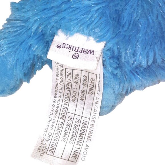 Warmies Blue Dinosaur Lavender Scent Heatable Microwavable Plush Stuffed 9" - Picture 6 of 6